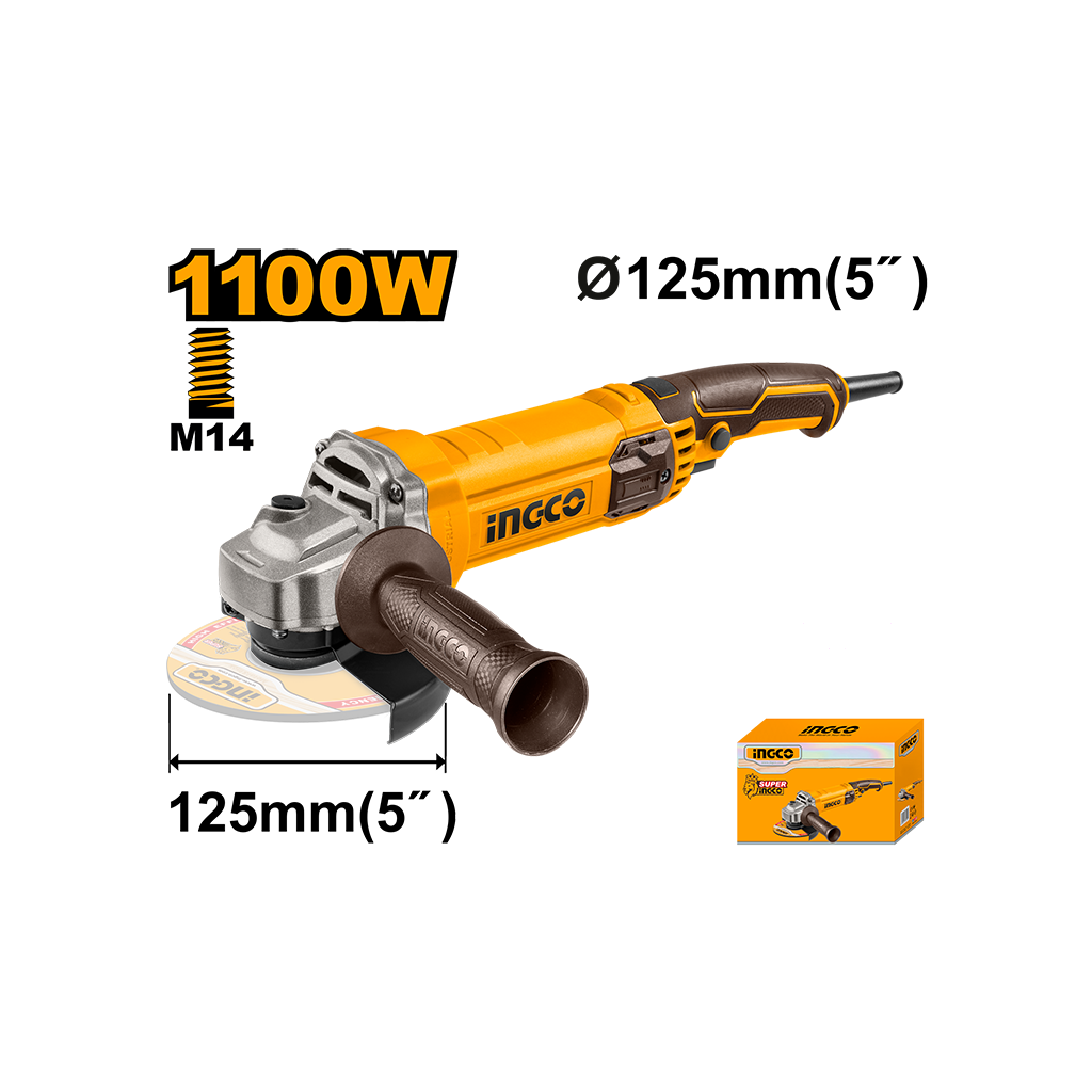Ingco Angle Grinder | AG110038 Ingco